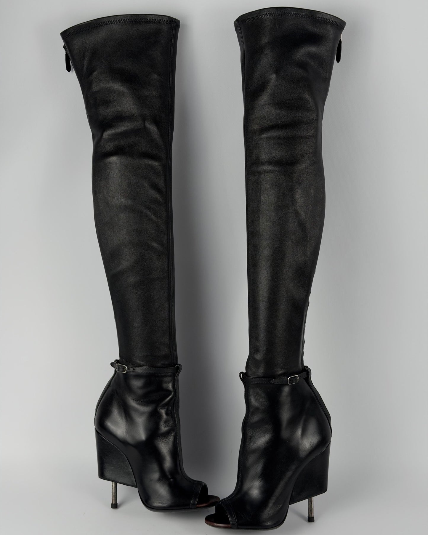 Givenchy S/S 2015 Narlia Runway Leather Boots — 37/37.5
