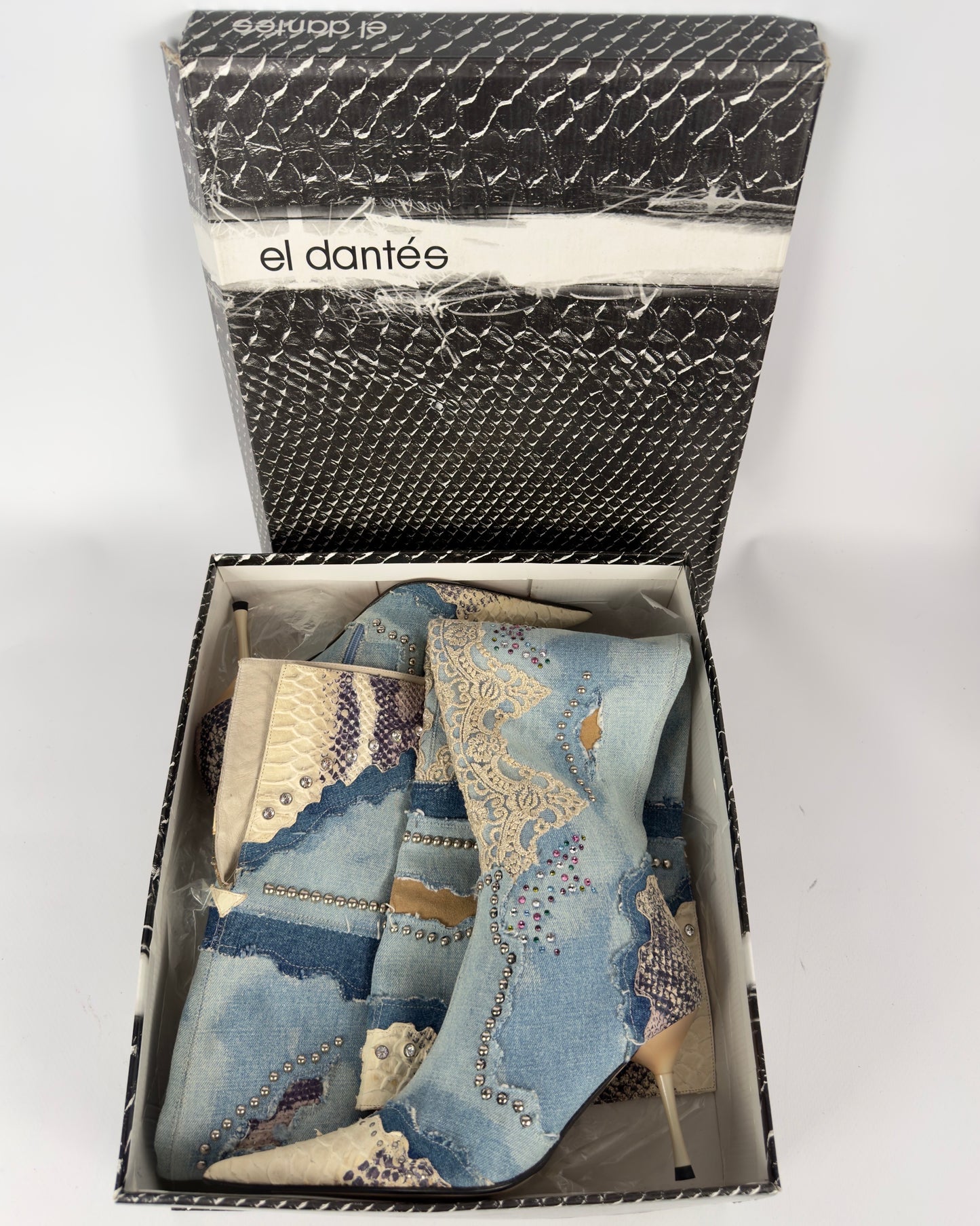 El Dante’s Couture Vintage Boots — 38