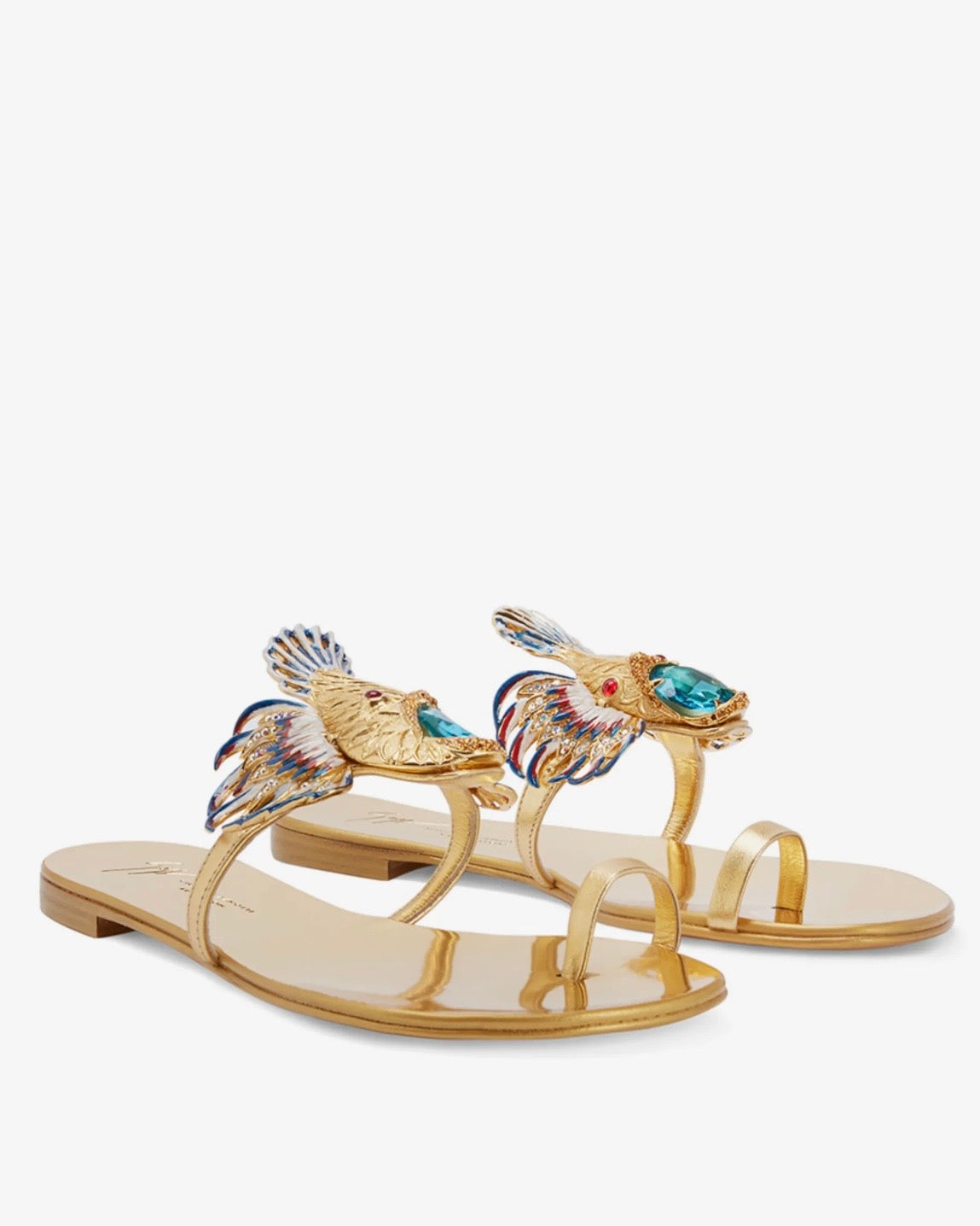 Giuseppe Zanotti Lionfish Sandals — 36