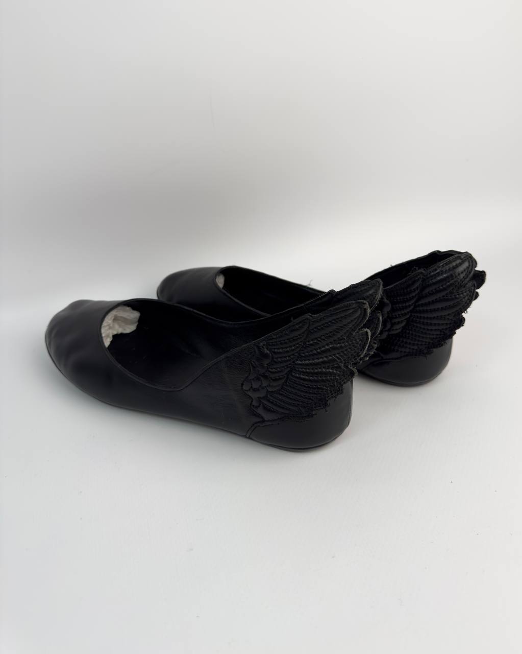 Jeremy Scott 2011 Wing Ballet Flats — 37.5/38 US7