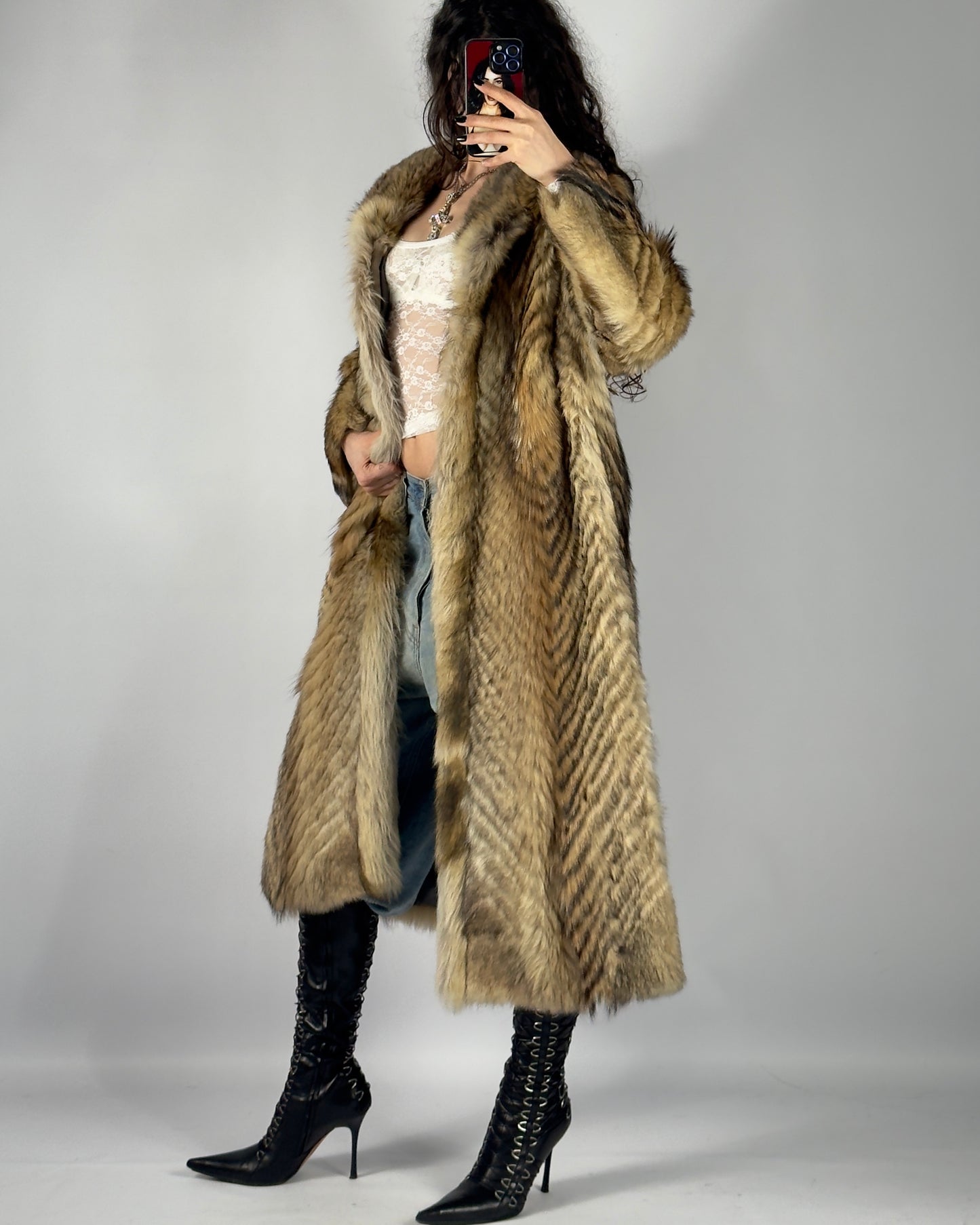 Vintage Fur Coat — XS/M