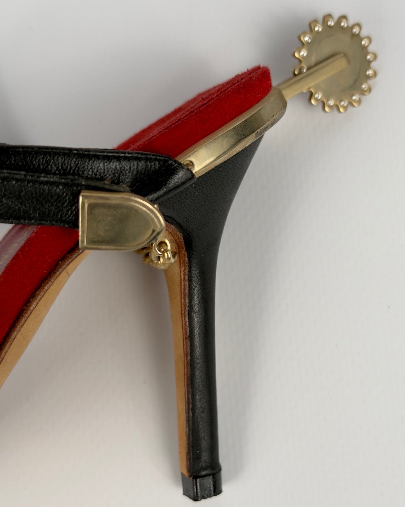 Dolce & Gabbana c.2004 Vintage Spur Heels — 37.5/38