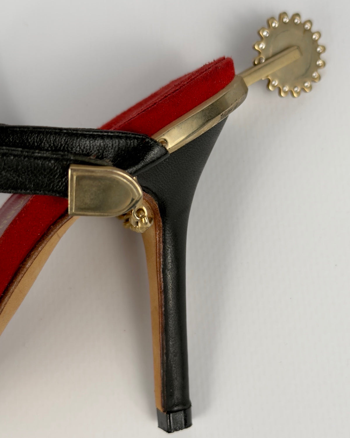 Dolce & Gabbana c.2004 Vintage Spur Heels — 37.5/38