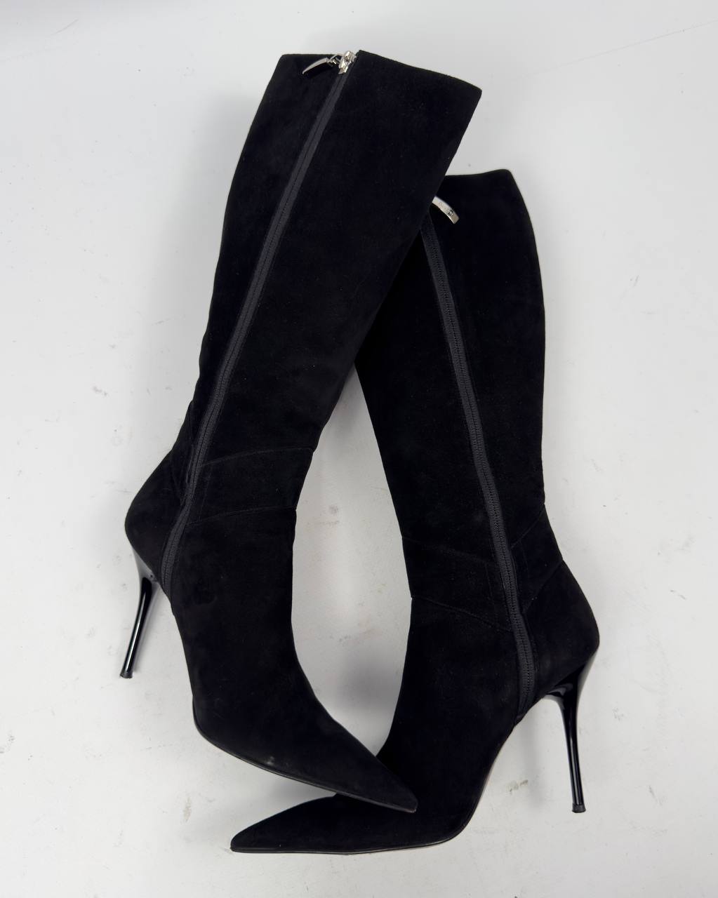 Cesare Paciotti Vintage Italian Scorpion Suede Boots — 39.5/40