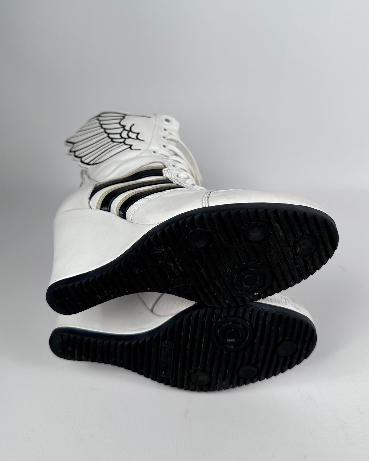 Adidas x Jeremy Scott Wing Wedge Boots — 36 US5