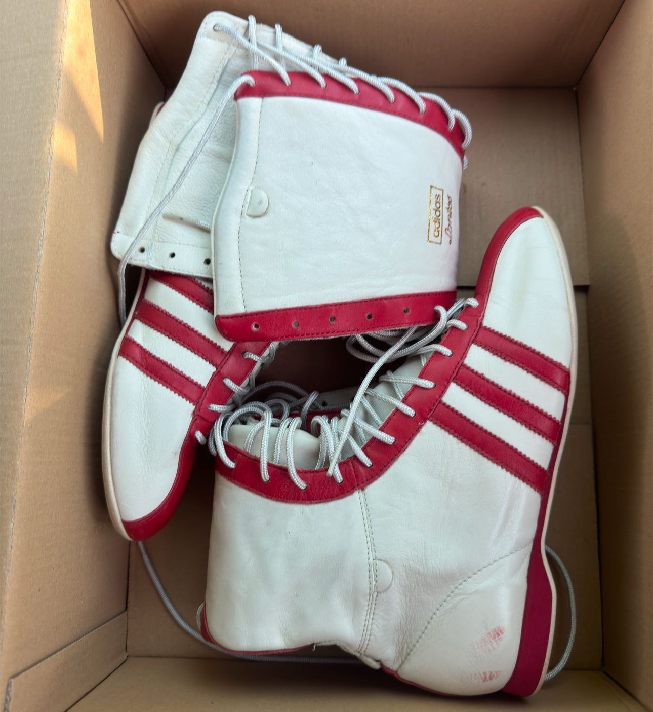 Adidas Santos 2004 Vintage Boxing Boots 38/39