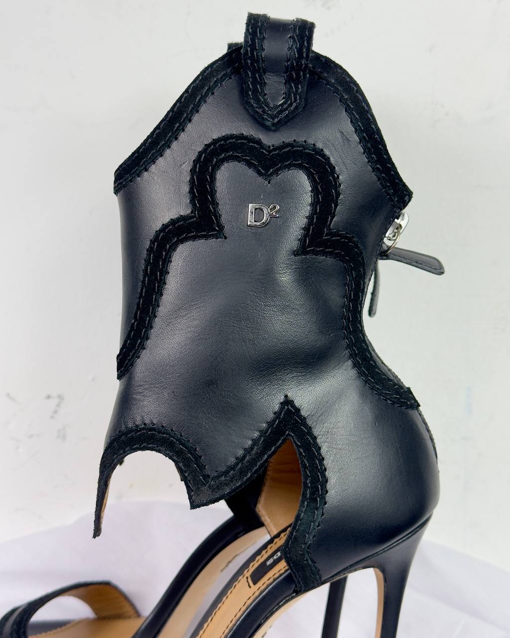 Dsquared2 Rodeo Girl Cowboy Heels 37 & 38 new with box