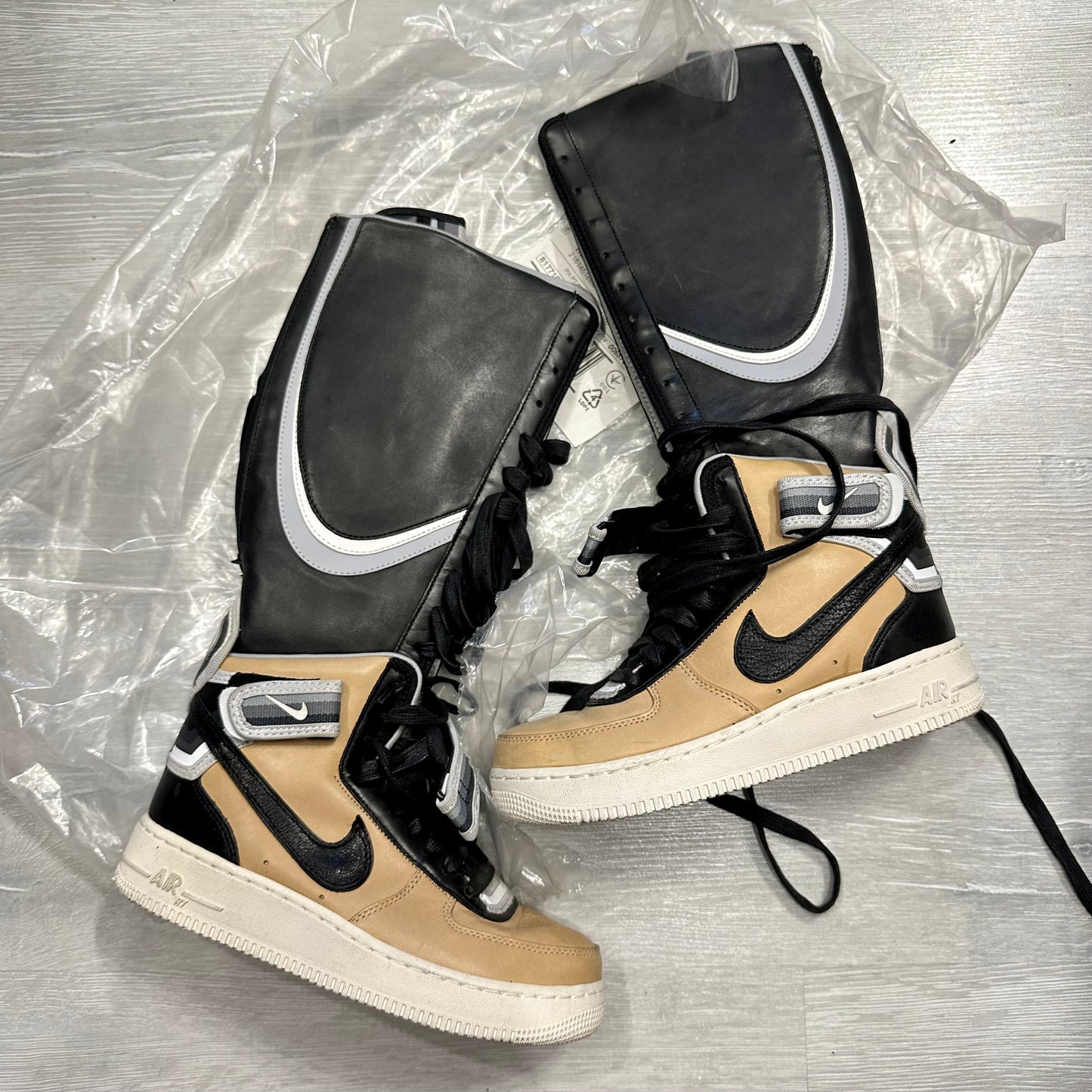 Nike x Ricardo Tisci Knee High Sneaker Lace Up Boots 36.5