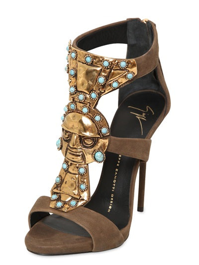 Giuseppe Zanotti Vintage Tribal Heels — 36