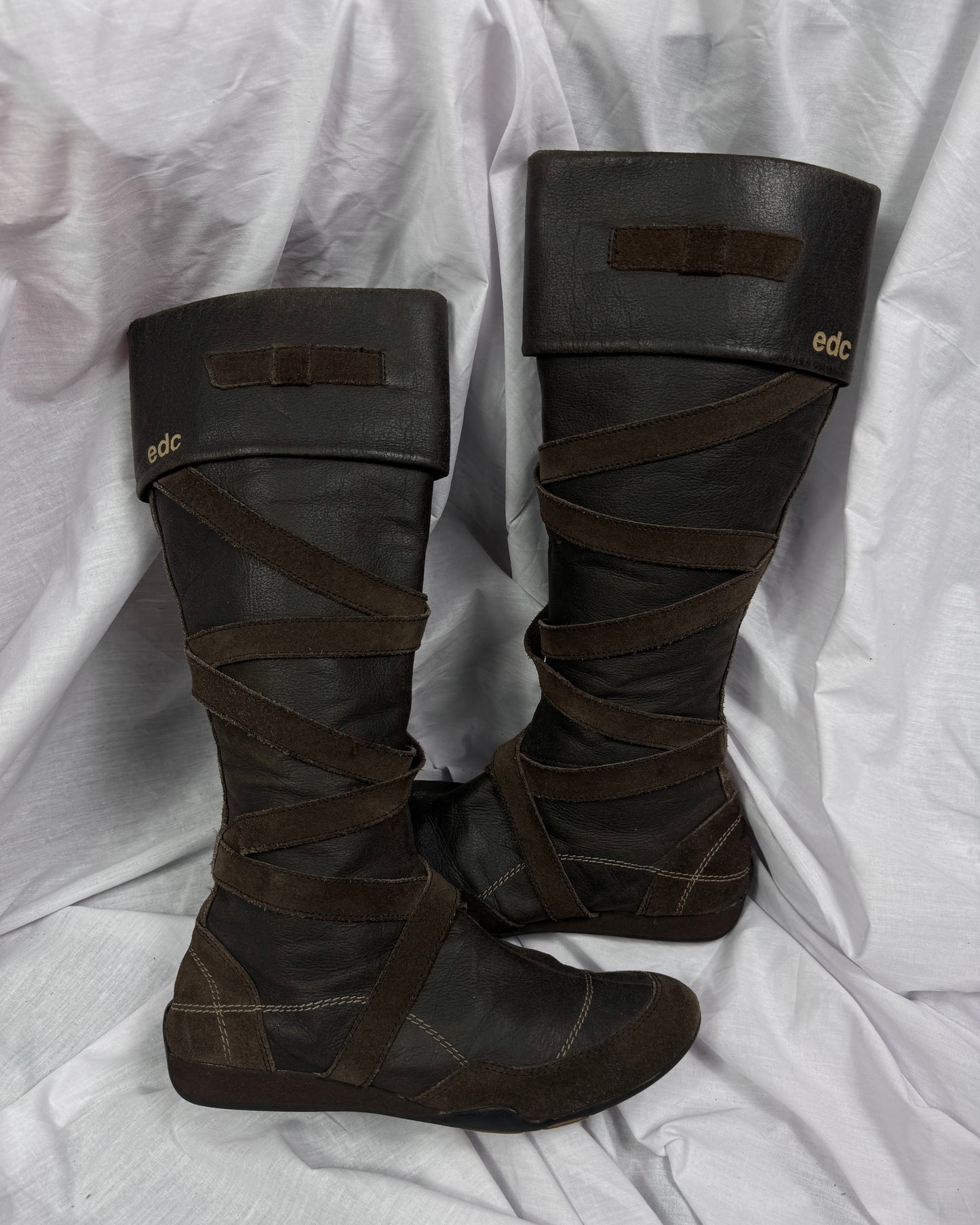 Vintage Mummy Moto Boots 40