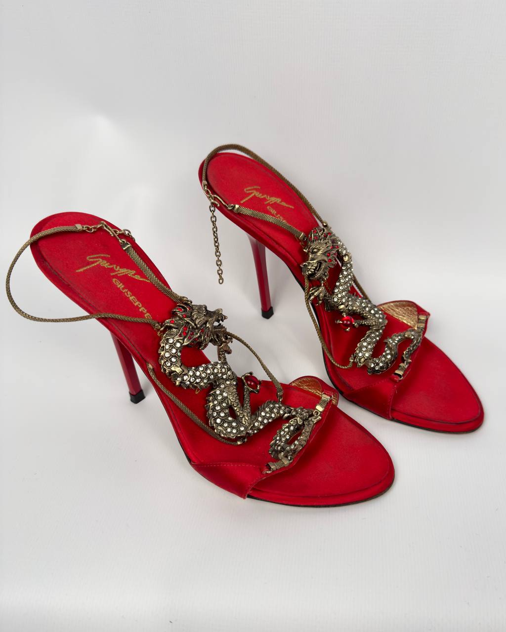 靴 Vintage Giuseppe Zanotti Heel Pumps Giuseppe Zanotti Vintage Heels — 40 – darina`s garms
