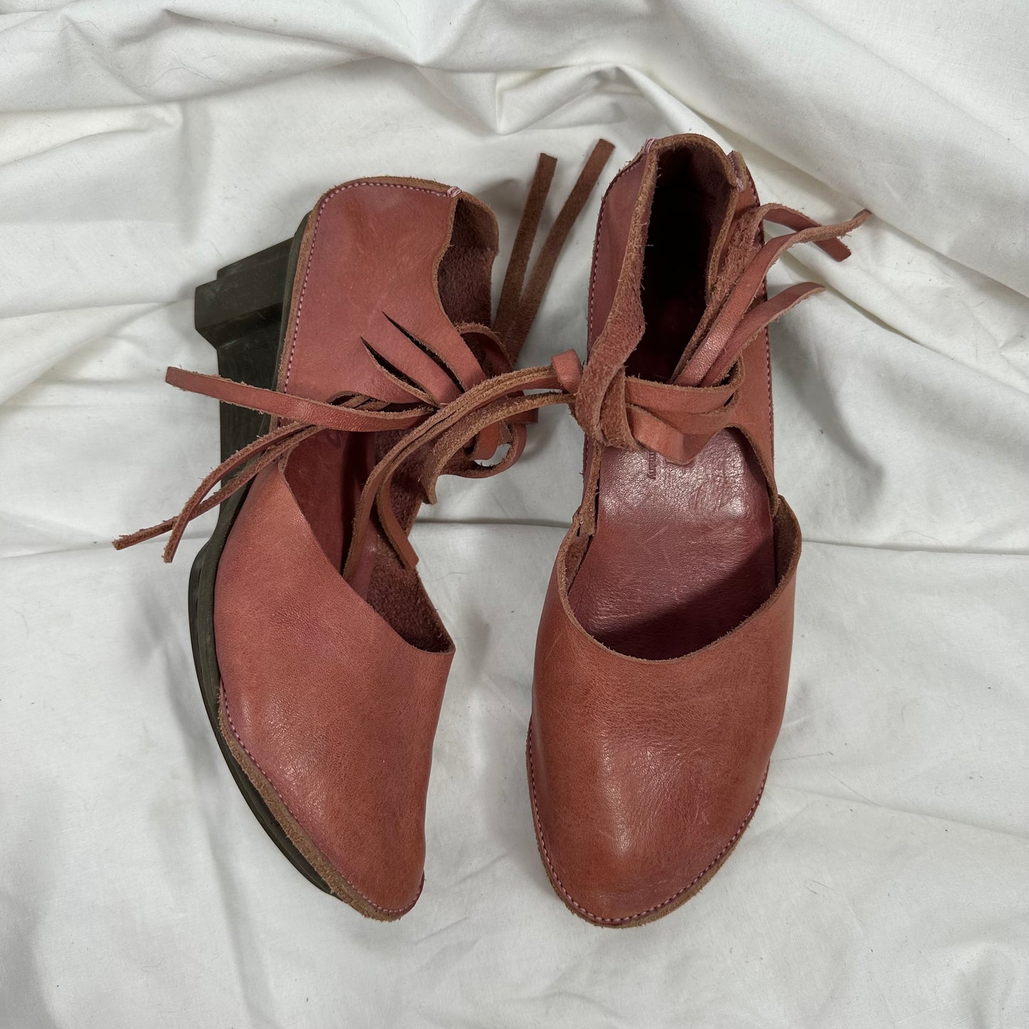 Trippen Vintage Leather Ballet Flats 37/38