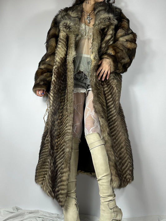 Vintage Maxi Fur Coat