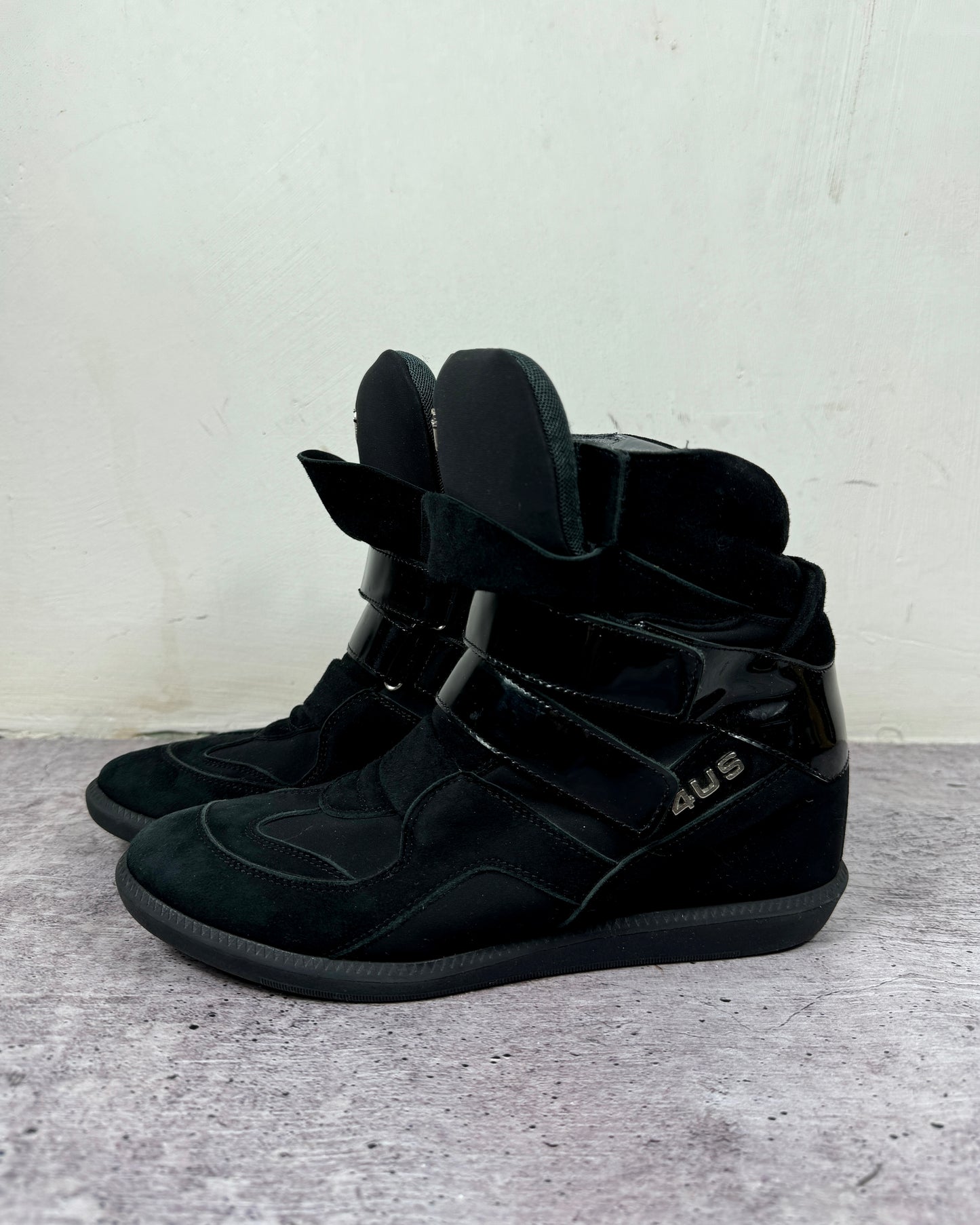 Cesare Paciotti Dagger 🗡️ Wedge Sneakers 38/38.5