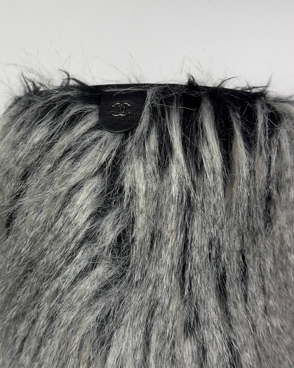 Chanel Fall 2010 Runway Faux Fur Fantasy Yeti Boots Icicle Heels 38С
