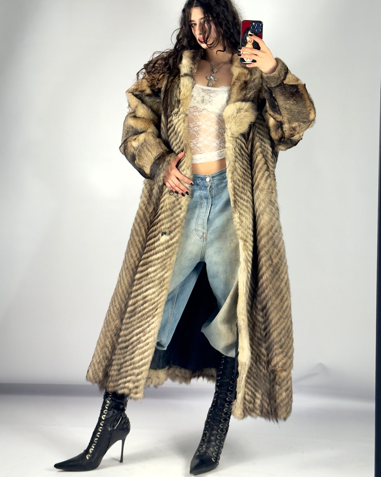 Vintage Fur Coat — S/L