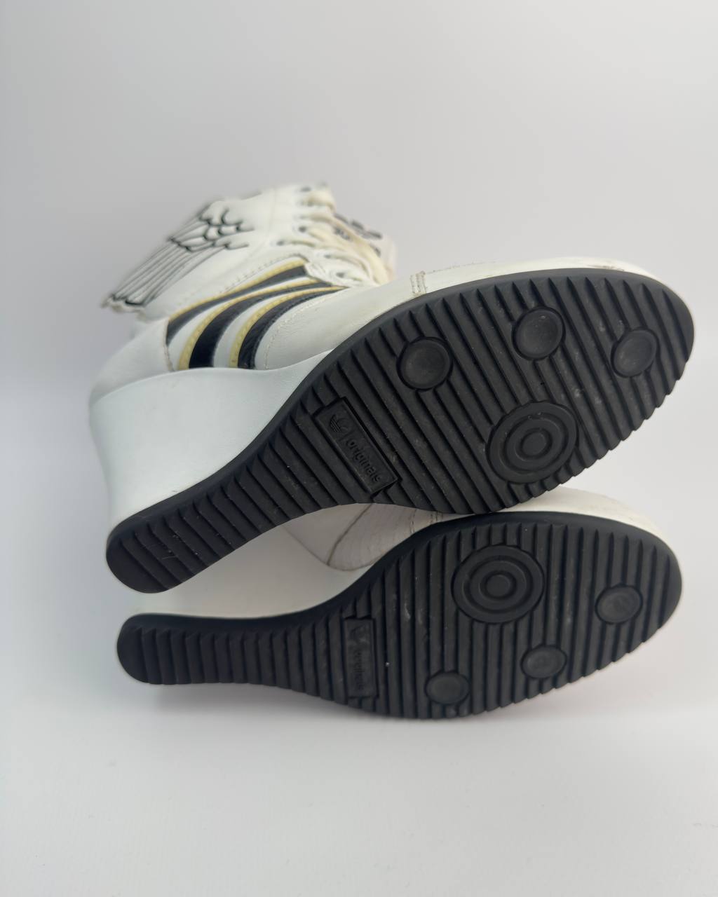 Adidas x Jeremy Scott Wing Wedge Boots — 36.5/37 US6