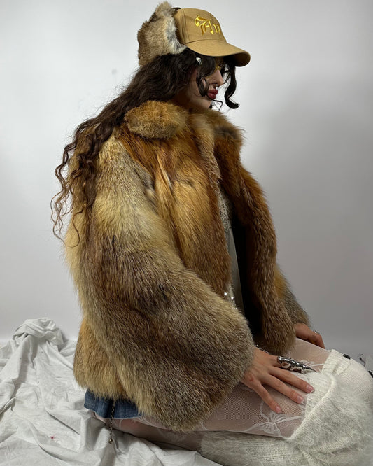 Vintage Fox Fur Coat