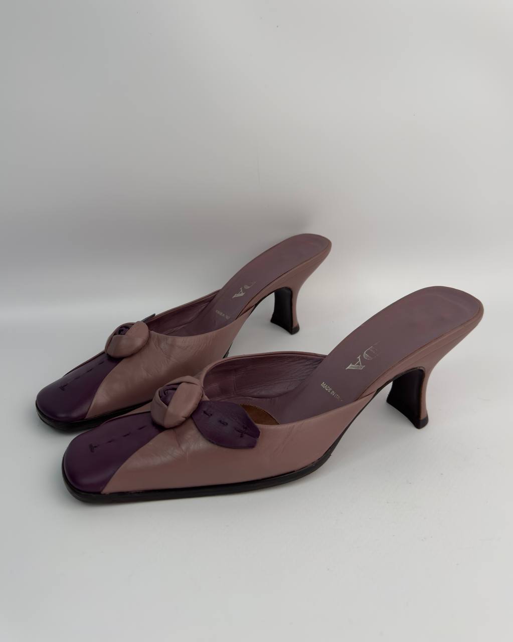 Prada Vintage Rose Kitten Heels — 38/38.5