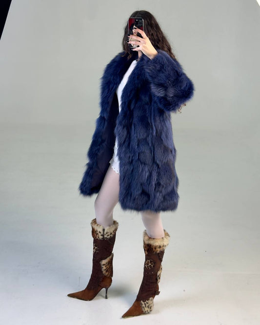Arctic Fox Vintage Fur Coat