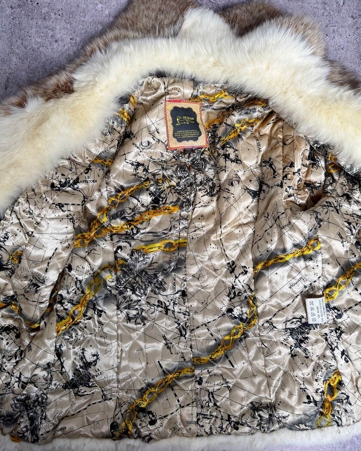 Vintage Fox Fur Jacket — XS/M