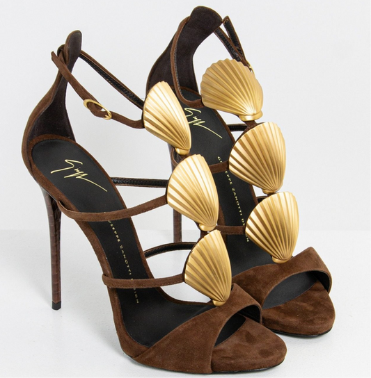 Giuseppe Zanotti Seashell Heels — 36