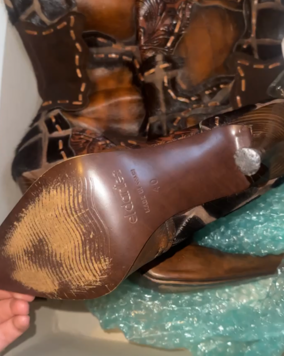 El Dante’s Couture Vintage Fur Boots — 39/40