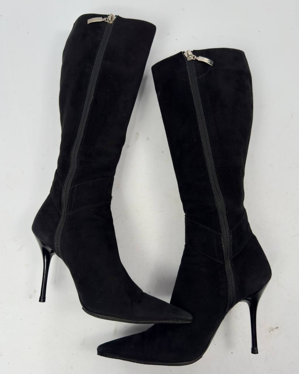 Cesare Paciotti Vintage Italian Scorpion Suede Boots — 37/37.5