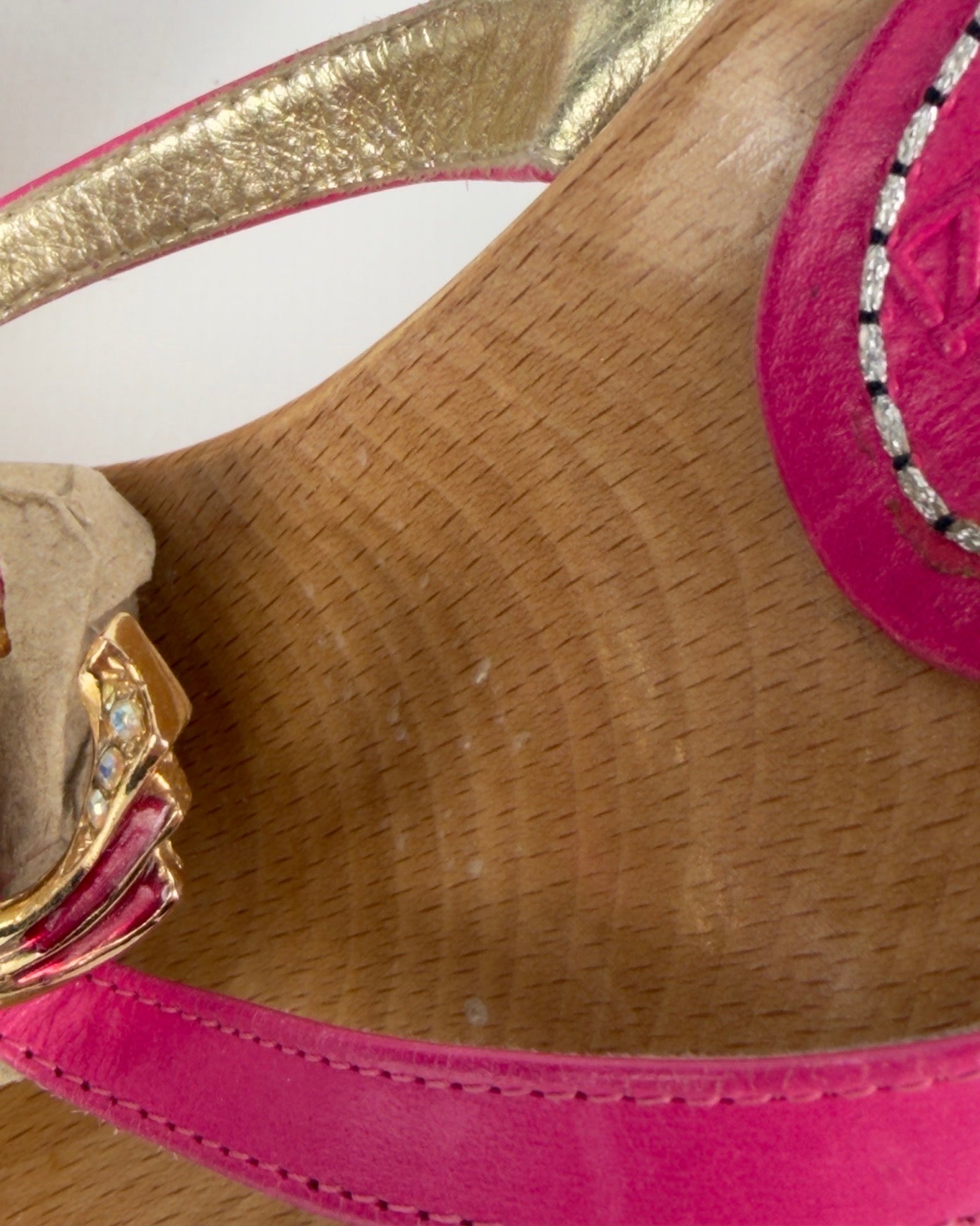 Gianmarco Lorenzi Vintage Beetle Heels — 39