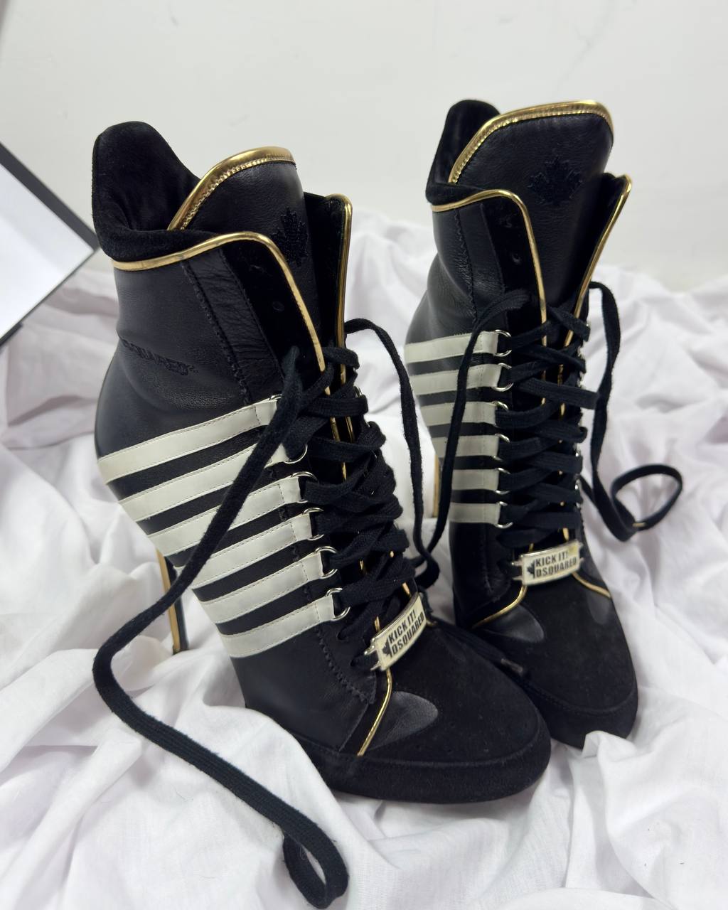 Dsquared2 Julie Sneaker Heels — 40/41