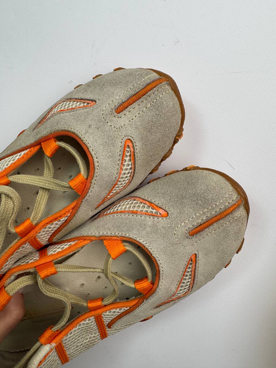 Diesel Vintage Lace Up Ballet Flats — 37.5/38.5