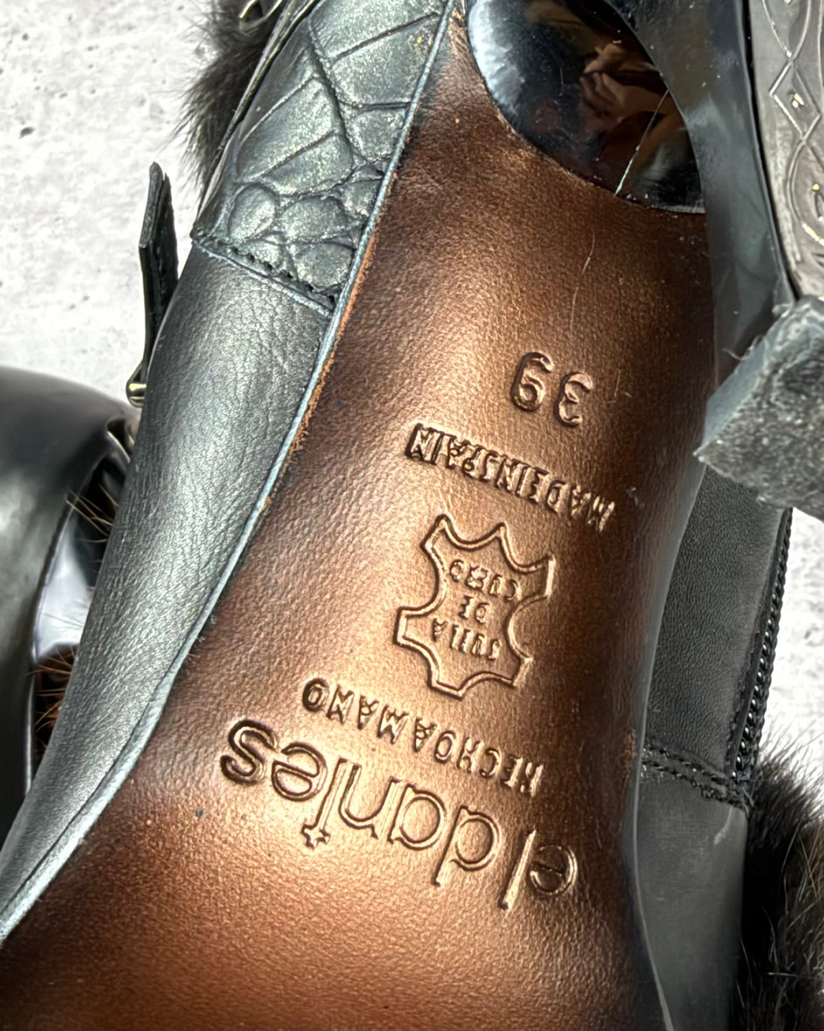 El Dante’s Couture Vintage Boots — 38/39