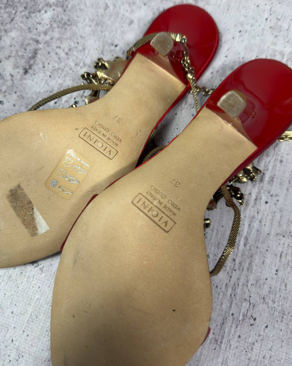 Giuseppe Zanotti Vintage Red Dragon Heels 37/38 - new with box