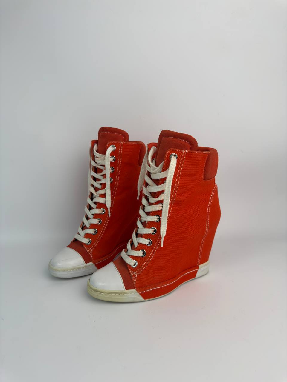 D&G Runway Sneaker Heels — 40