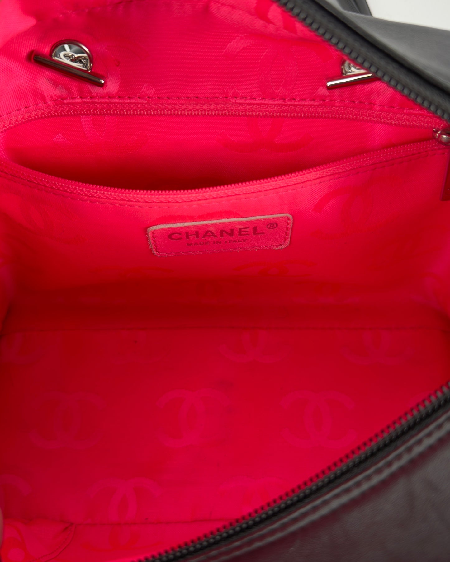 Chanel Cambon 2005 Multipocket Reporter Vintage Bag
