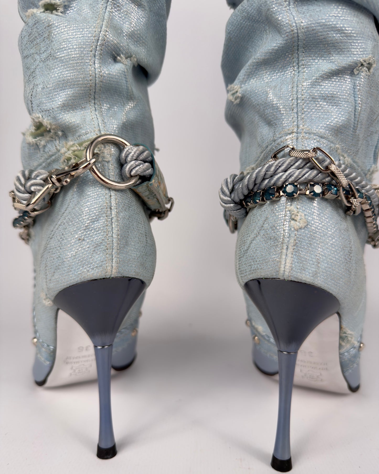 El Dante’s Couture Vintage Cowboy Boots — 36