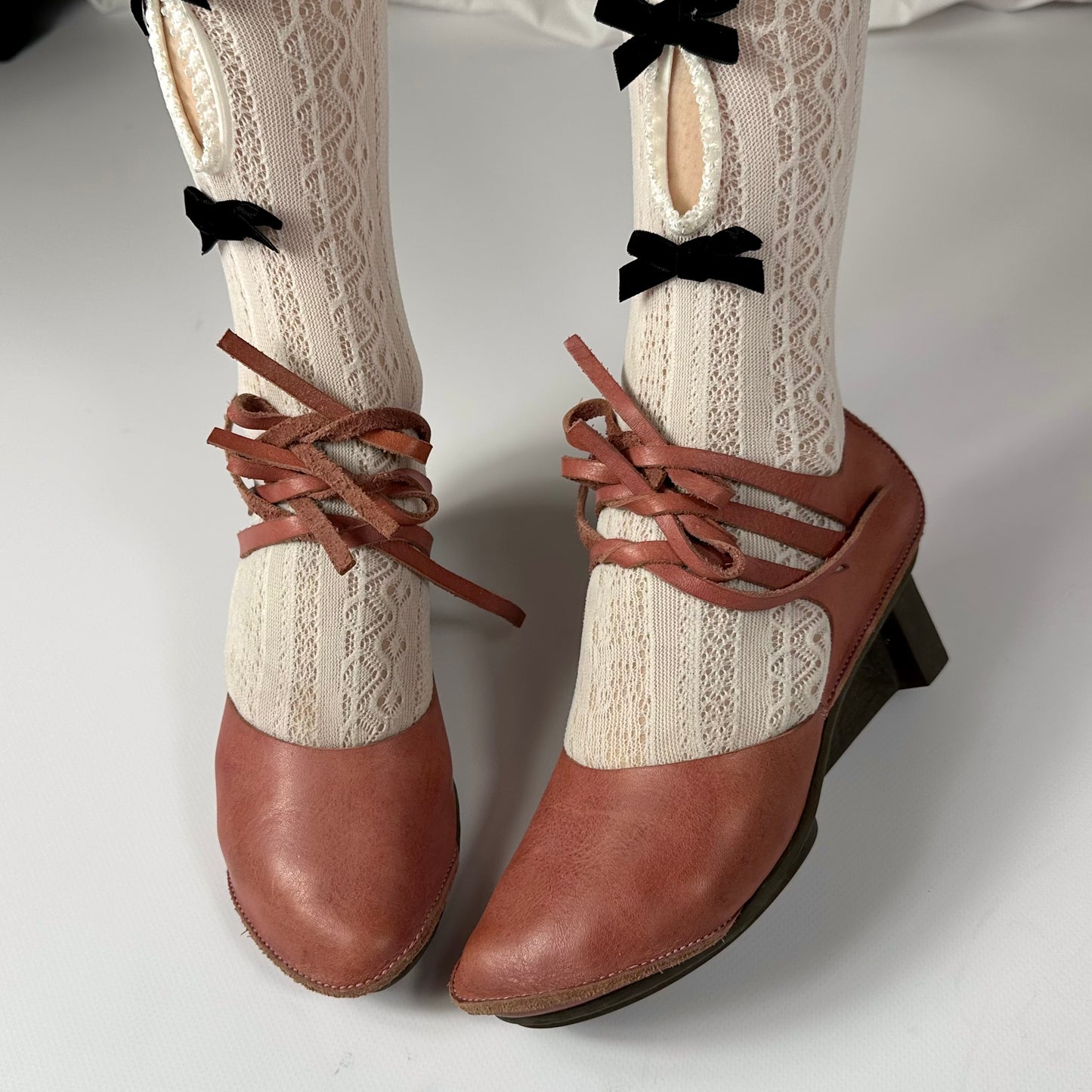 Trippen Vintage Leather Ballet Flats 37/38