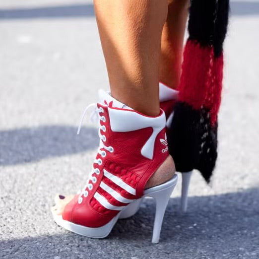 Adidas x Jeremy Scott 2014 Rare Sneaker Heels — 37/37.5 US6