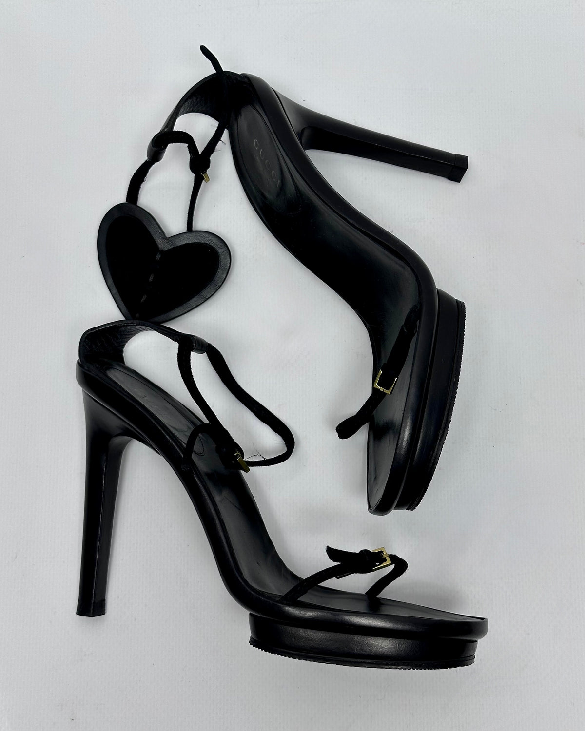 Gucci by Tom Ford S/S2002 Heart Heels — 38.5/39