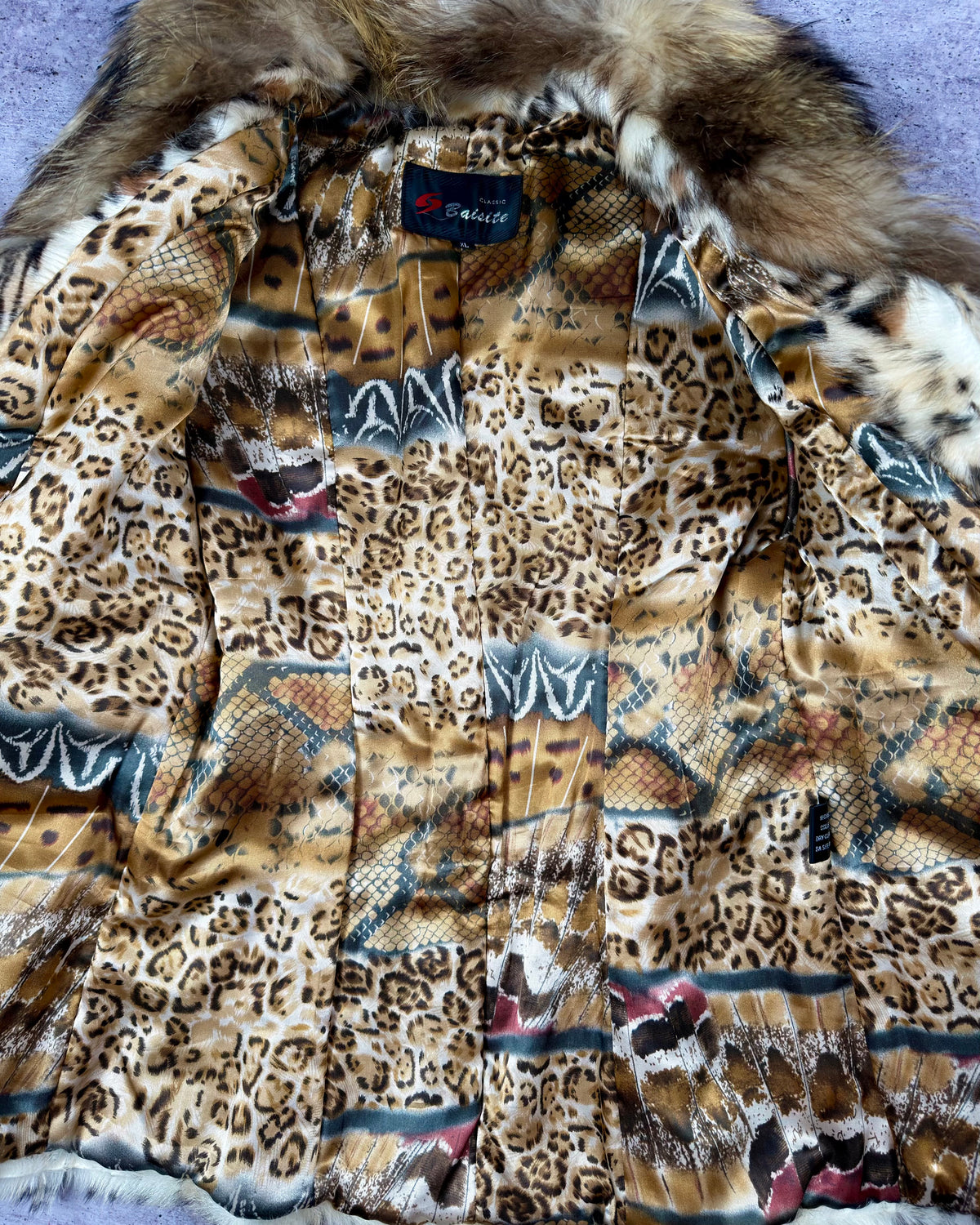Vintage Fur Jacket — S/M