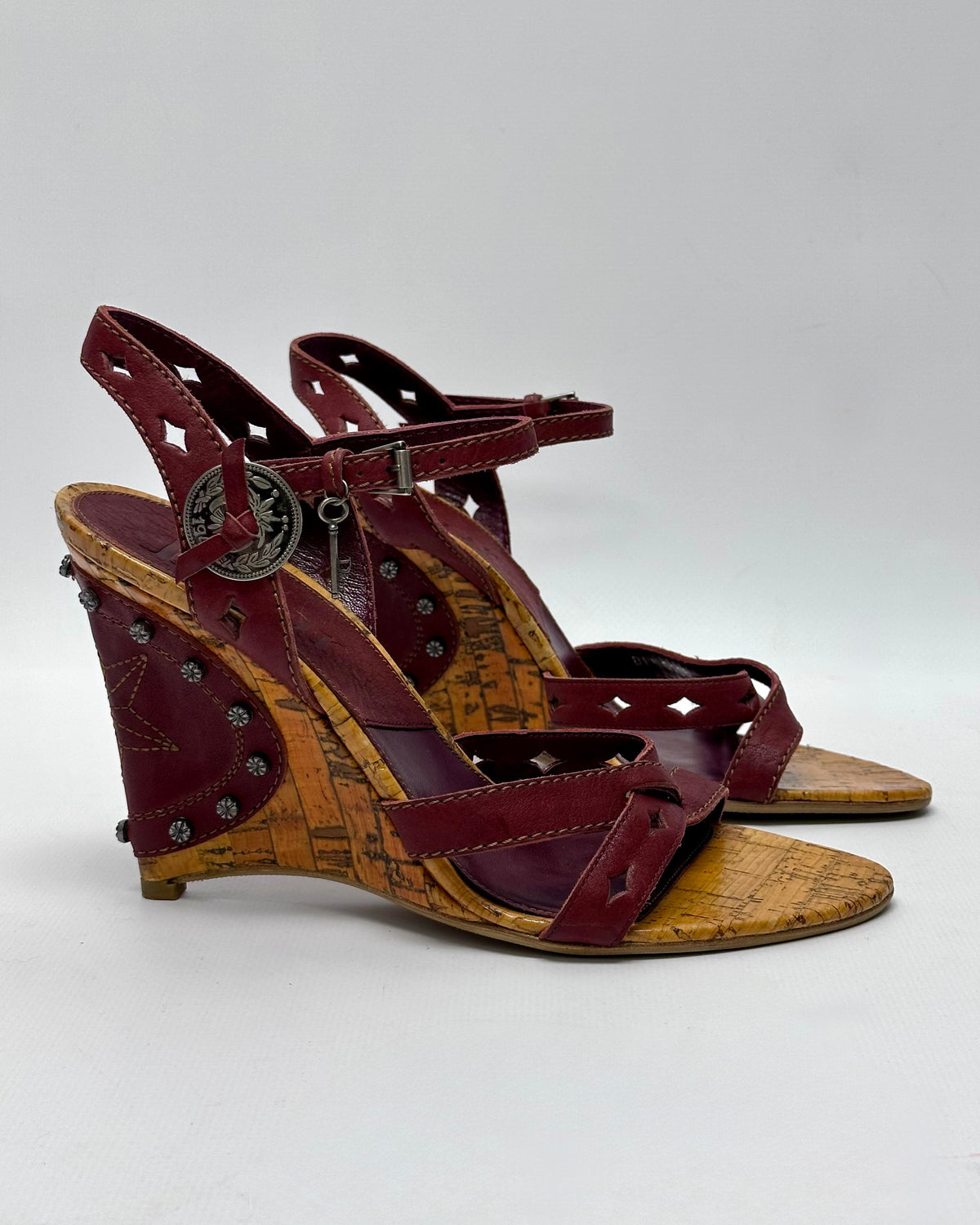 Christian Dior by John Galliano S/S 2006 Gaucho Wedge Heels — 38/39