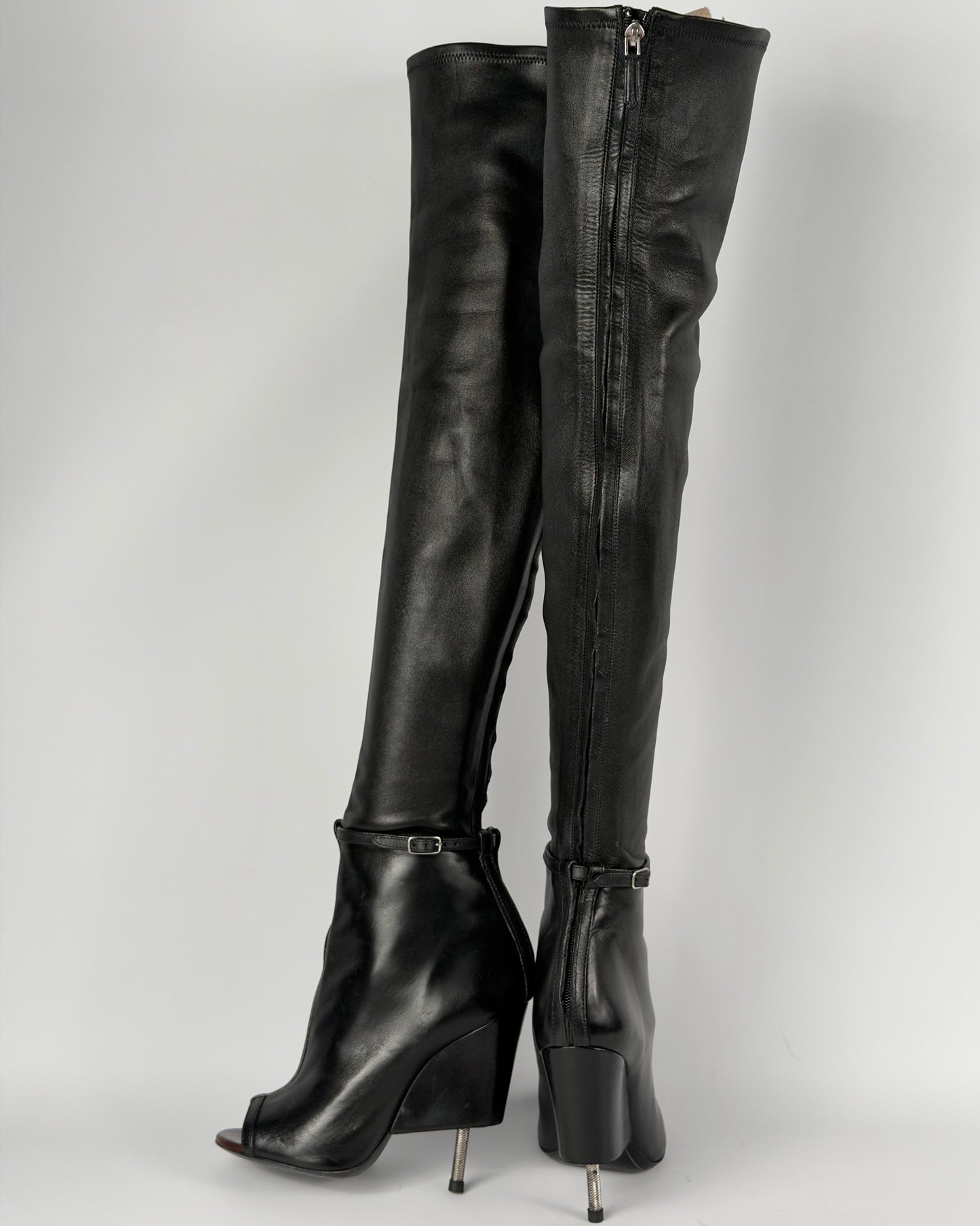 Givenchy S/S 2015 Narlia Runway Leather Boots — 37/37.5