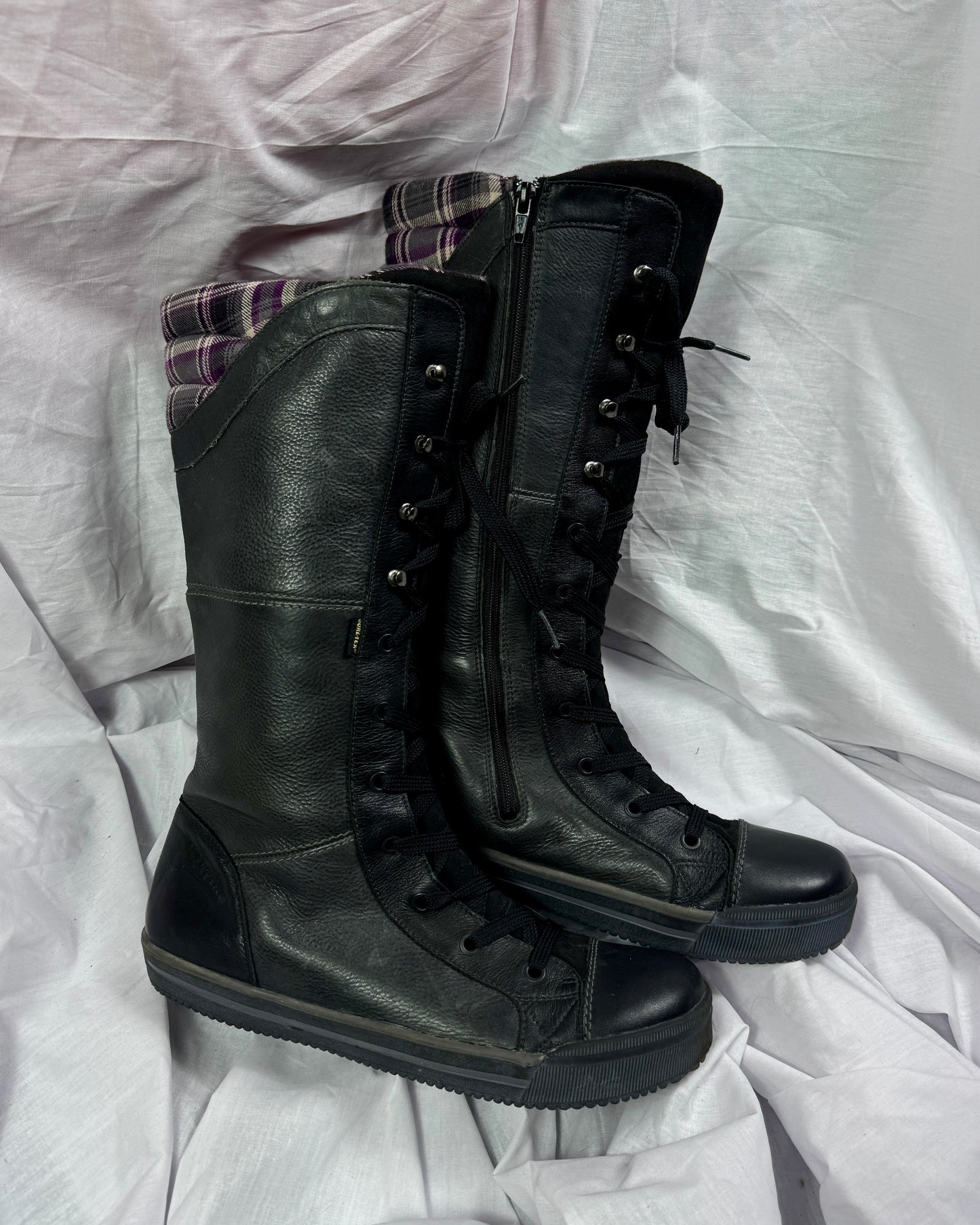 Vintage Leather Boxing Boots 41