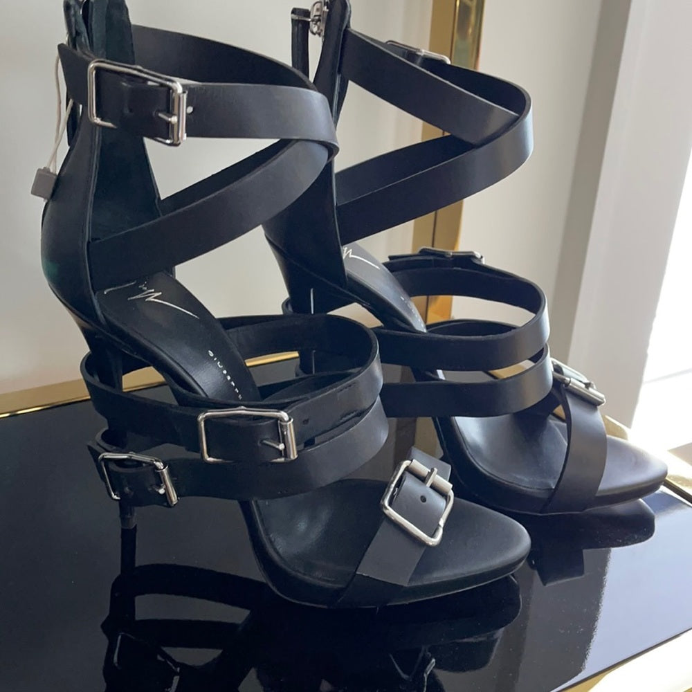 Giuseppe Zanotti Buckle Heels — 38