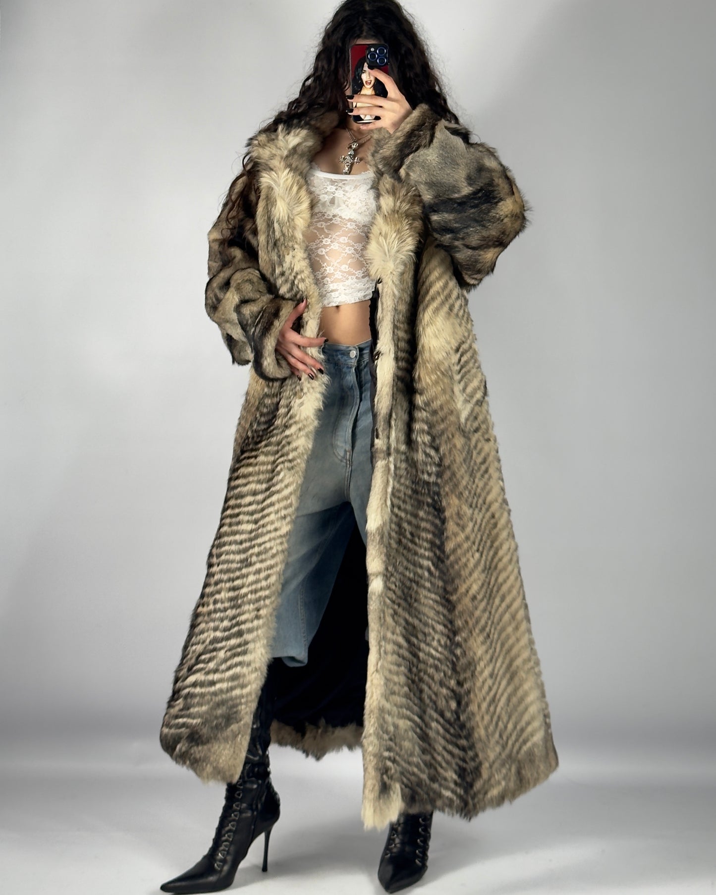 Vintage Fur Coat — XS/M