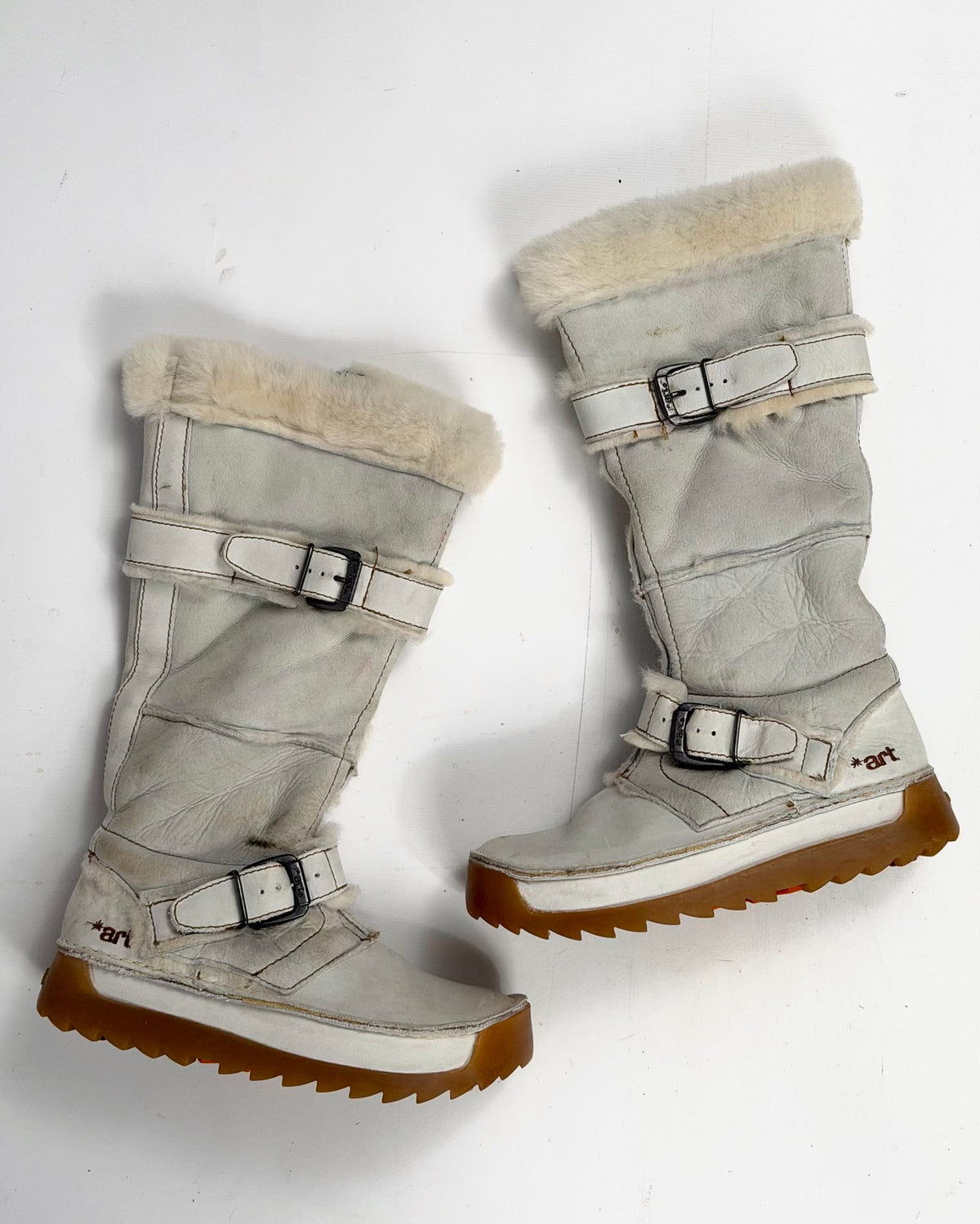 The Art Company Vintage Buckle Winter Alaska Boots — 37