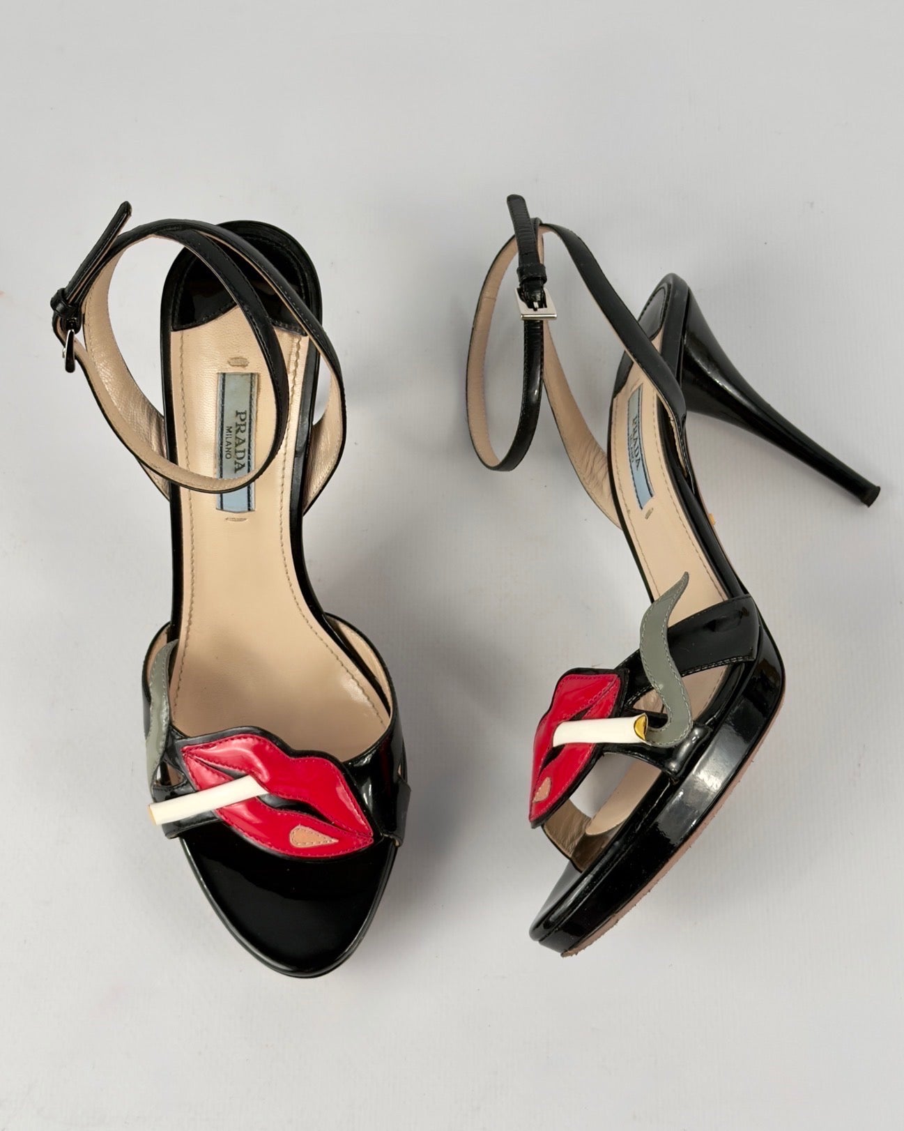 Prada SS12 Smoking Lips Heels — 38