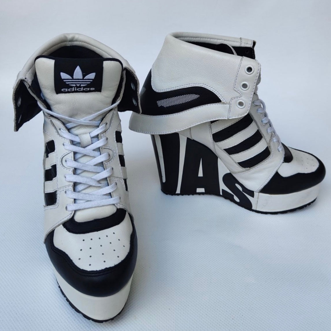 Adidas Jeremy Scott Rare Wedge Sneaker Heels 36 & 39/40 â darina`s garms