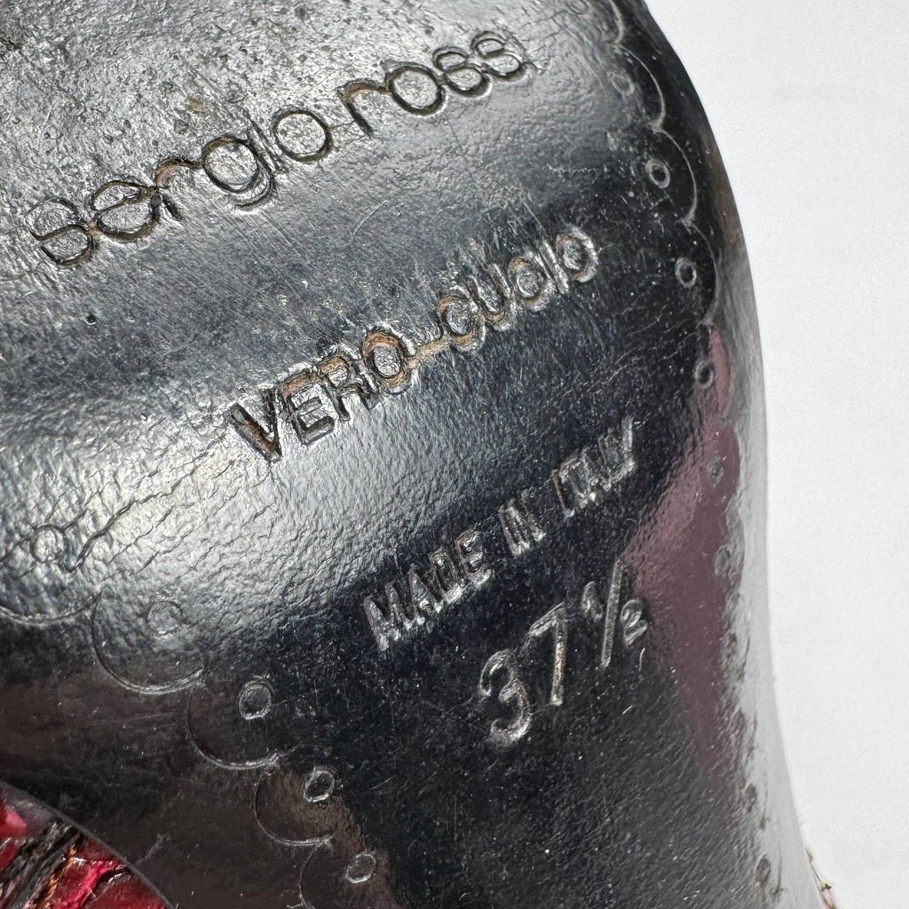 Sergio Rossi Vintage Python Boots — 37.5/38