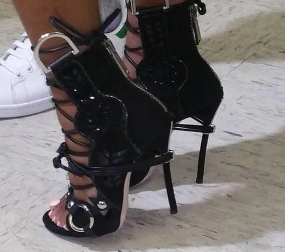 Dsquared Eskimo Gladiator Heels — 38/38.5 & 39